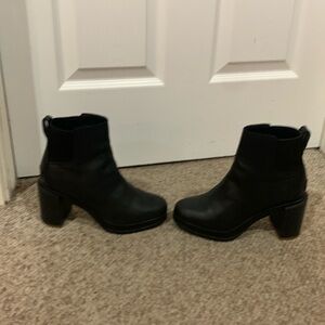 Sorel Black Heeled Boots